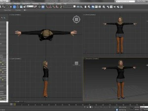 arab woman 1 3D Model