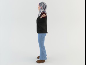 arab woman 2 3D Модель