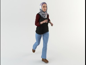 arab woman 2 3D Модель