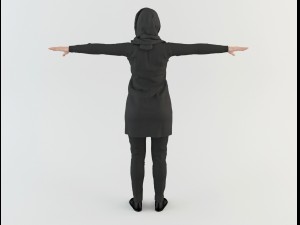 arab woman 3 Modello 3D
