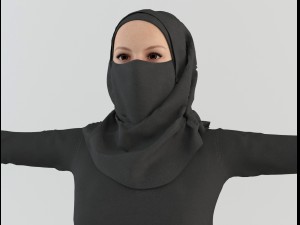 arab woman 3 Modello 3D