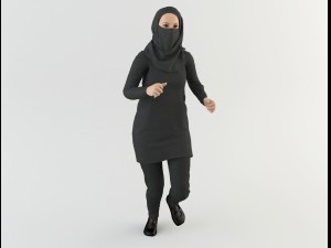 arab woman 3 Modello 3D