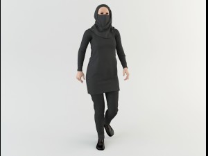 arab woman 3 Modello 3D