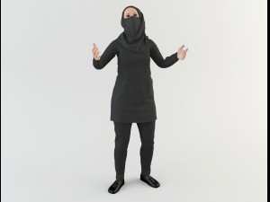 arab woman 3 Modello 3D