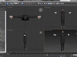 arab woman 3 Modello 3D