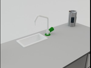 hospital laboratory furniture 2 3D Model