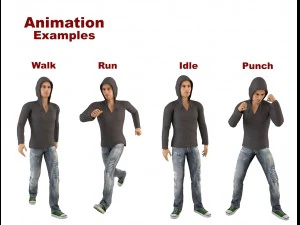 नवयुवक 3 3D मॉडल