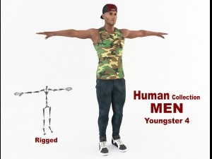 youngster 4 3D-Modell
