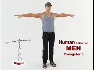 giovanotto 5 Modello 3D