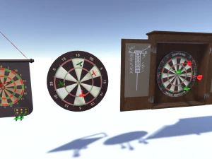 darts boards 3D Model