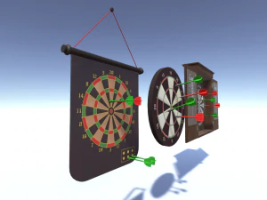 darts boards 3D Model