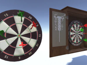 darts boards 3D Model