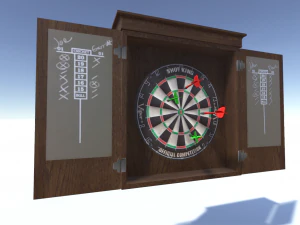 darts boards 3D Model