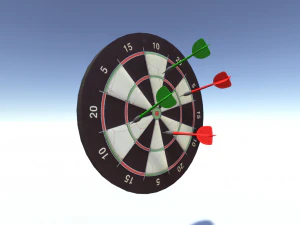 darts boards 3D Model