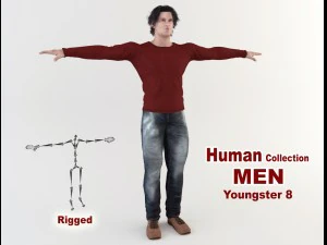 Jugendlicher 8 3D Modell