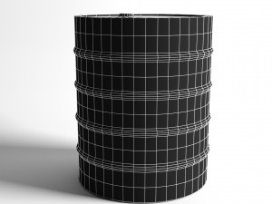 red barrel 3D 模型