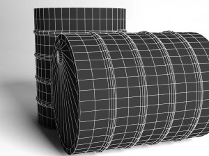 red barrel 3D Model