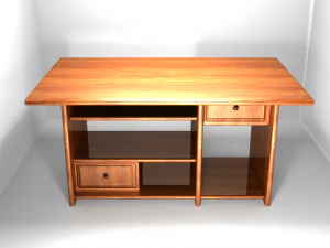 computer table 3D Model
