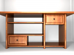 computer table 3D Model