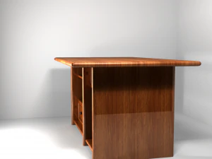 computer table 3D Model