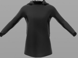 blouse long sleeve 3D Model