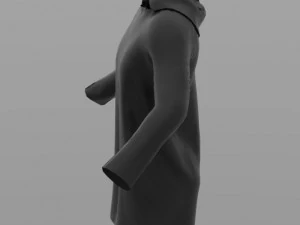 blouse long sleeve 3D Model