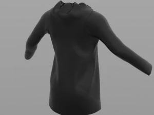 blouse long sleeve 3D Model