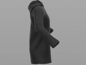 blouse long sleeve 3D Model