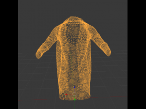 small package of clothes Modello 3D