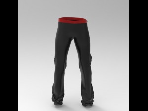 small package of clothes Modello 3D