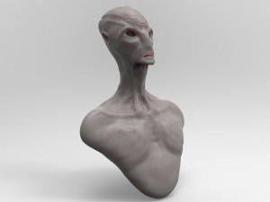 alien 3Dモデル
