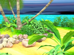 island 3D-Modell
