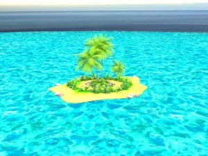 island 3D Model