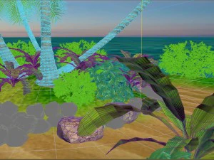 island 3D Model