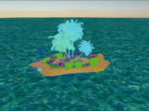 island 3D Model