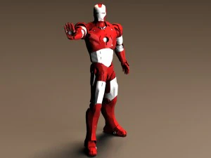 homem de ferro Modelo 3D