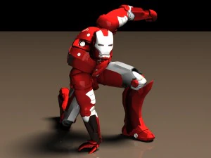 iron man 3D Model