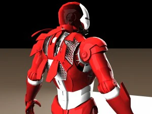 iron man 3D Model