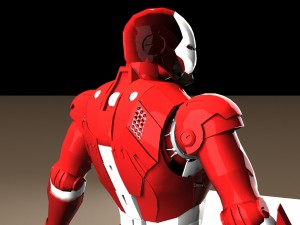 iron man Model 3D