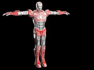 iron man 3D Model