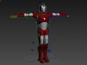 iron man 3D Model