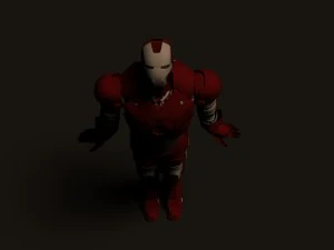 iron man 3D Model