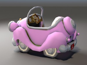 toon car 3D मॉडल