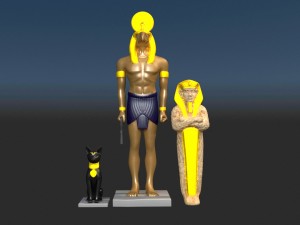 ancient statue Modèle 3D