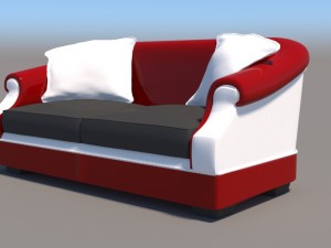 sofa 3D मॉडल