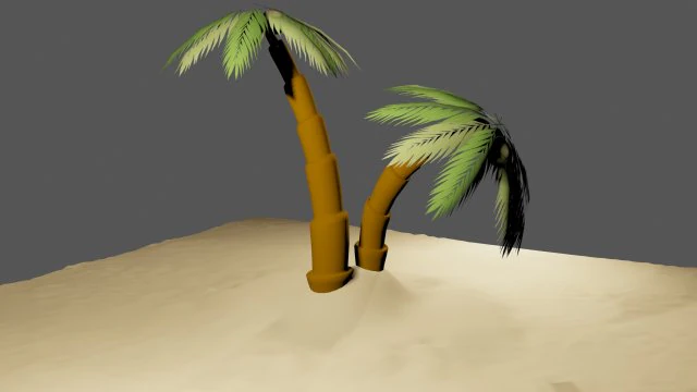palmeira Modelo 3D .c4d .max .obj .3ds .fbx .stl .blend 