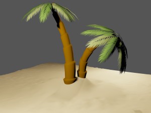 plam tree 3D Model