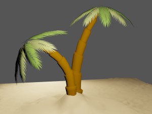 plam tree Modelo 3D