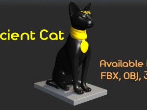ancient cat 3D 模型