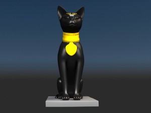 ancient cat 3D Model